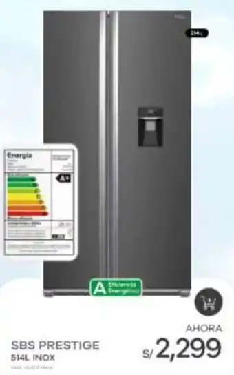 Estilos Electrolux SBS PRESTIGE 514L INOX oferta