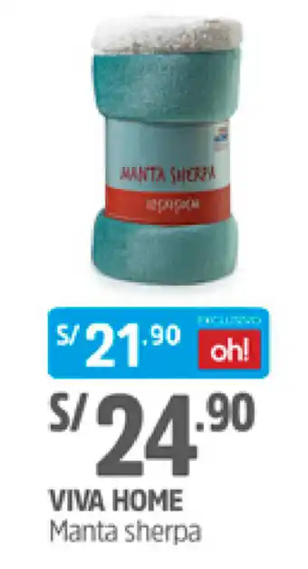 Viva Home Manta Sherpa