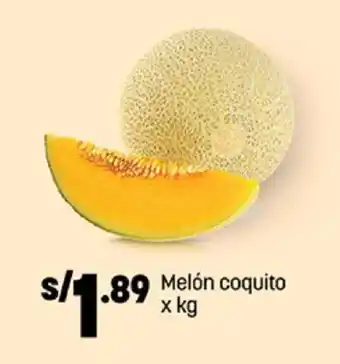 Plaza Vea Melón coquito x kg oferta