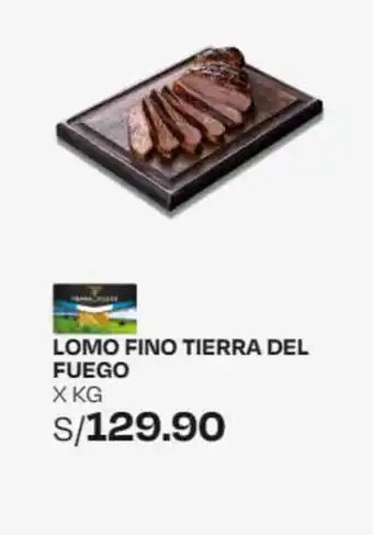 LOMO FINO TIERRA DEL FUEGO X KG