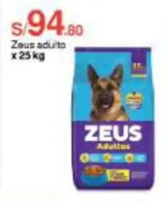 Metro ZEUS Adultos x 25 kg oferta