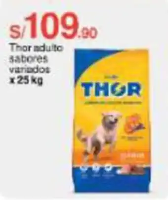 Metro Thor adulto sabores variados x 25 kg oferta