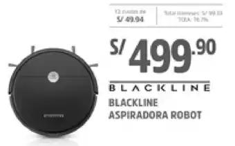 Plaza Vea Blackline Aspiradora Robot oferta