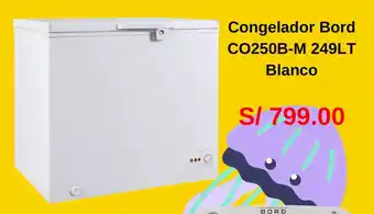 Bord Congelador CO250B-M 249LT