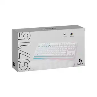 Tiendas EFE Teclado logitech g715 tkl white aurora oferta