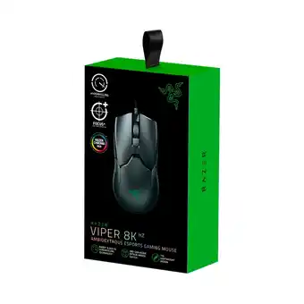 Tiendas EFE Mouse razer viper 8khz focus negro oferta