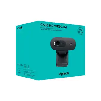 Tiendas EFE Cámara logitech c505 hd 720p usb negro oferta