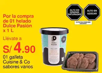 Metro 01 galleta Cuisine & Co sabores varios oferta