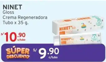 Mifarma NINET Gloss Crema Regeneradora Tubo x 35g oferta