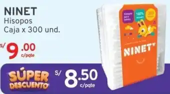 Mifarma NINET Hisopos Caja x 300 und oferta