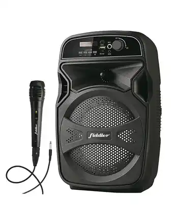 Tiendas EFE Parlante karaoke 6.5"; portable con micrófono oferta
