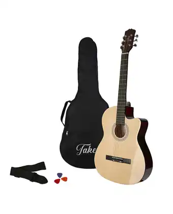 Tiendas EFE Pack de guitarra - takey - tk-39mc-na-pk1 - natural oferta