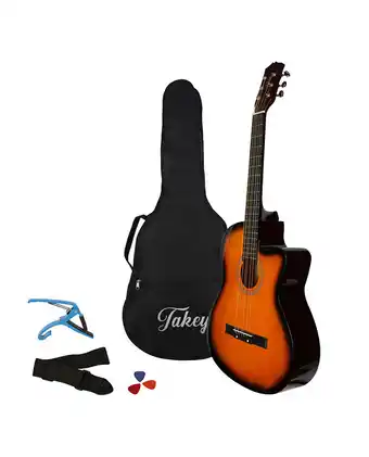 Tiendas EFE Pack de guitarra - takey - tk-39mc-sb-pk2 - sunburst oferta
