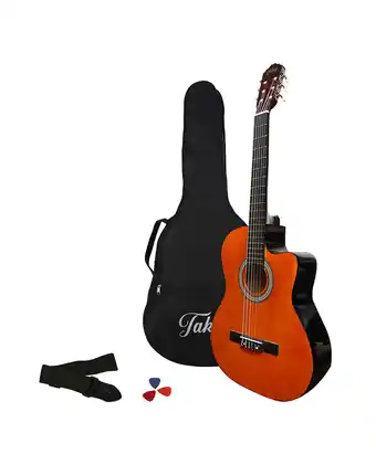 Tiendas EFE Pack de guitarra - takey - tk-39nc-org-pk1 - negro oferta
