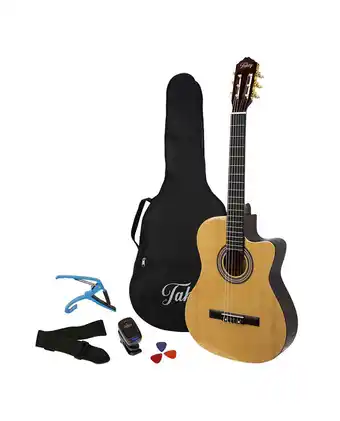 Tiendas EFE Pack de guitarra - takey - tk-39nsc-na-pk3 - natural oferta