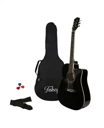 Tiendas EFE Pack de guitarra - takey - tk-41mc-bk-pk1 - negro oferta