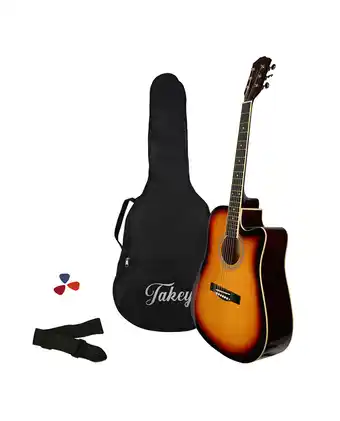 Tiendas EFE Pack de guitarra - takey - tk-41mc-sb-pk1 - sunburst oferta