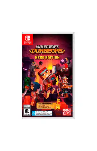 Tiendas EFE Minecraft dungeons hero edition nintendo switch latam oferta