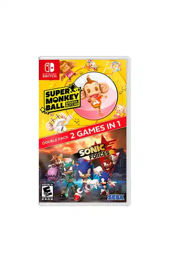 Tiendas EFE Sonic forces super monkey ball banana blitz hd nintendo switch latam oferta