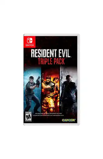 Tiendas EFE Resident evil triple pack nintendo switch latam oferta