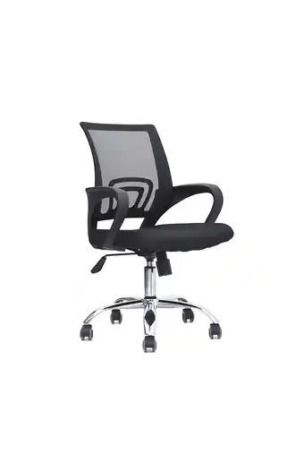 Tiendas EFE Silla de escritorio giratoria atlantis negro new oferta