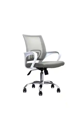 Tiendas EFE Silla de escritorio giratoria atlantis gris new oferta