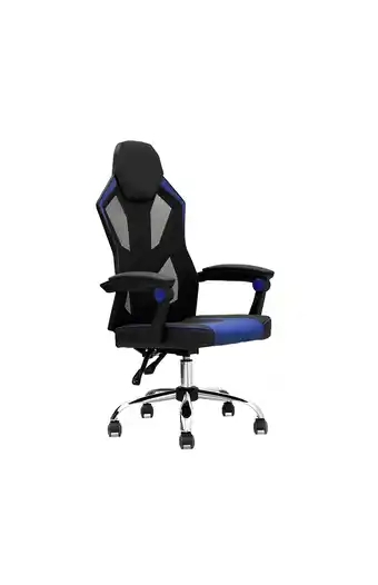 Tiendas EFE Silla gamer bonno pste williams azul con negro oferta