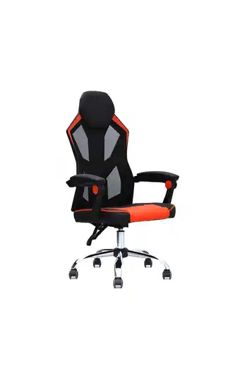 Tiendas EFE Silla gamer bonno pste williams rojo con negro oferta