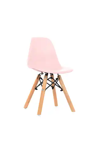 Tiendas EFE Silla fija para niños eames rosada oferta