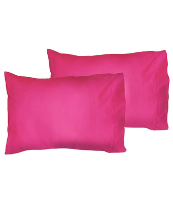 Tiendas EFE Set x2 fundas de almohada free home 132h 100% algodón - fucsia oferta