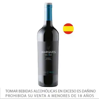 Tottus Vino tinto marques del sur rsva. de familia malbe oferta