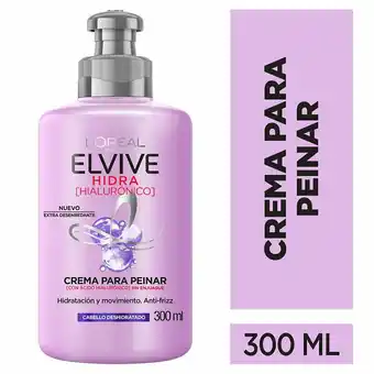 Tottus Crema peinar elvive hidra hialur cab deshid oferta