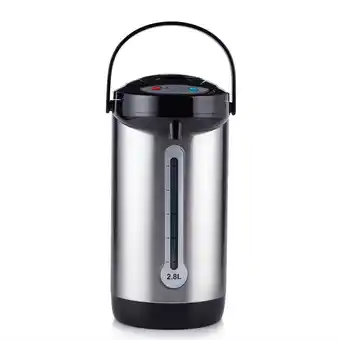 Tottus Hervidor 2.8 l 600 w plateado rhe-termo3000 oferta