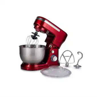 Tottus Batidora de pedestal roja 600w oferta