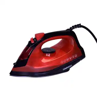 Tottus Plancha a vapor 1600w roja oferta