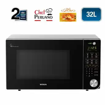 Tottus Microondas 32 l 1000 w negro wmn-32mcb oferta