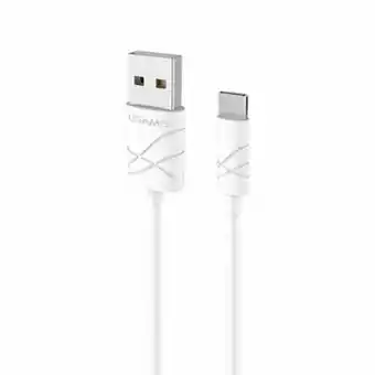 Tottus Cable data usb tipo c blanco oferta