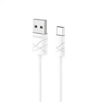 Tottus Cable data usb micro blanco oferta