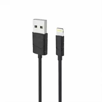 Tottus Cable data usb iphone negro oferta