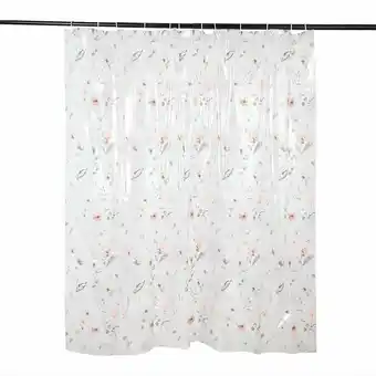 Tottus Cortina de baño pvc c gancho 1 oferta