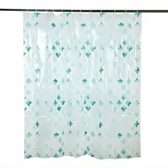 Tottus Cortina de baño pvc c gancho 2 oferta