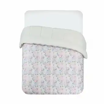 Tottus Edredon sherpa estampado romantic 1.5 pz oferta