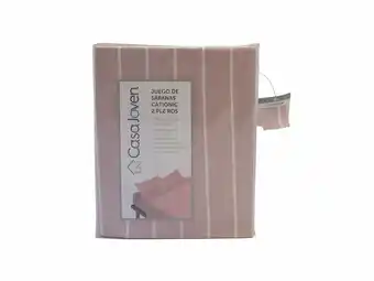 Tottus Juego de sabanas cationic 2 pz ros oferta