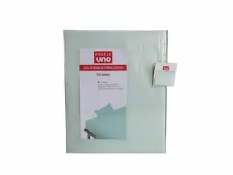 Tottus Juego de sabanas microfibra 1.5plz aqua oferta