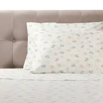 Tottus Juego de sabanas estampadas nature 1.5 plazas oferta