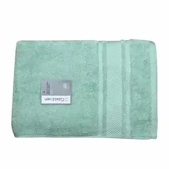 Tottus Toalla de bano 70 x140 mural verde oferta