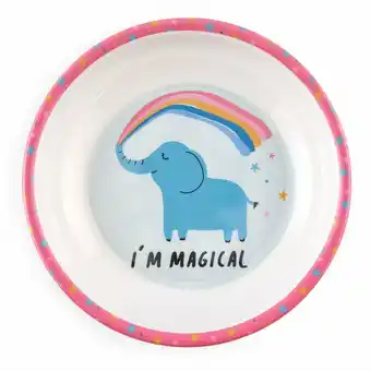 Tottus Plato 19.5 cm nina arcoiris oferta