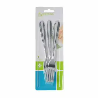 Tottus Blister de cubiertos x 3 tenedor mod12 oferta