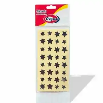 Tottus Etiquetas estrellas plateadas 96 un oferta