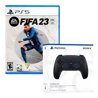 Tiendas EFE Juego ps5 fifa 23 + mando dualsense negro oferta
